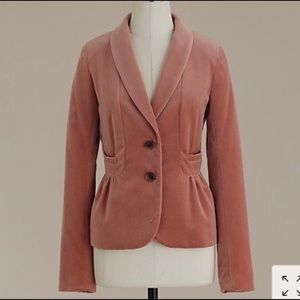 J. Crew Velvet Eden Blazer